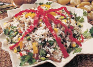 Mercimekli Pirinç Salatası tarifi